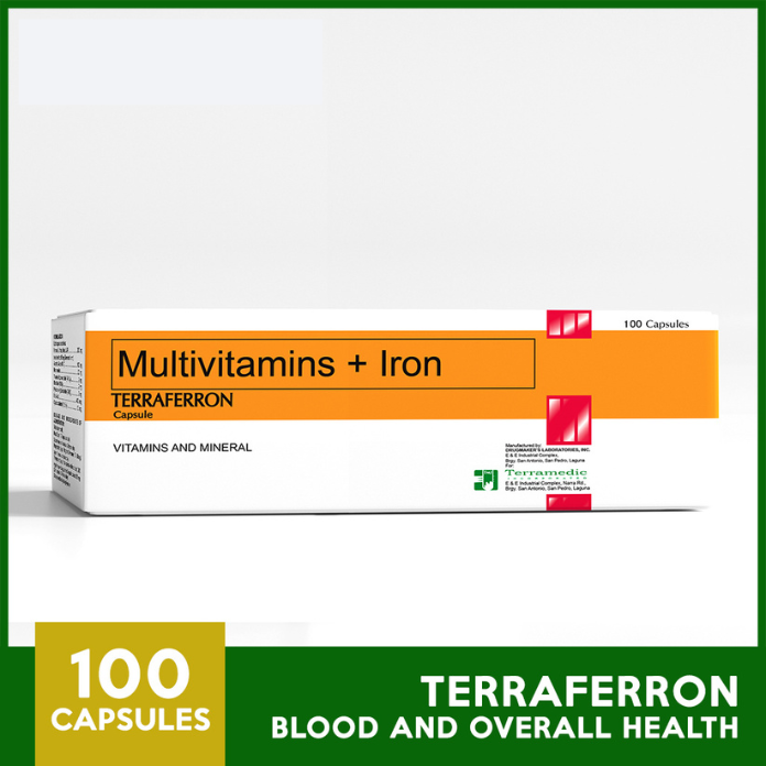 Terramedic Inc. » TERRAFERRON (MULTIVITAMINS + IRON)